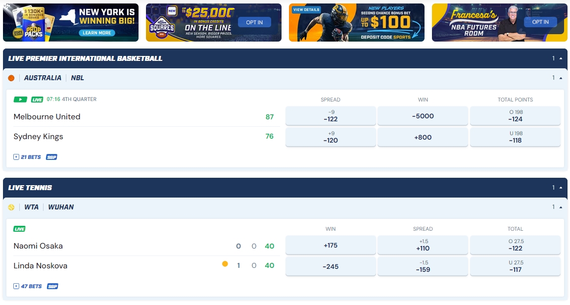 betrivers live betting